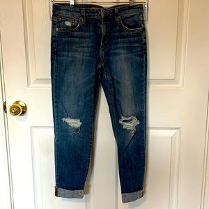 Joe’s mid rise straight crop